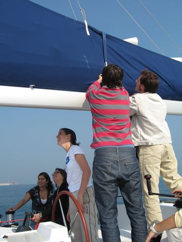 Asturias joven emprenda Navegación catamarán