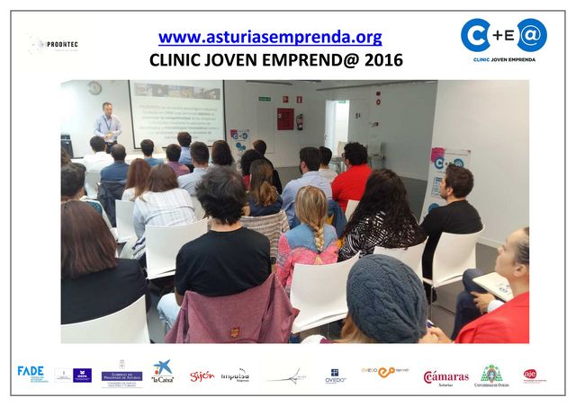 Clinic Joven emprenda Charla Prodintec