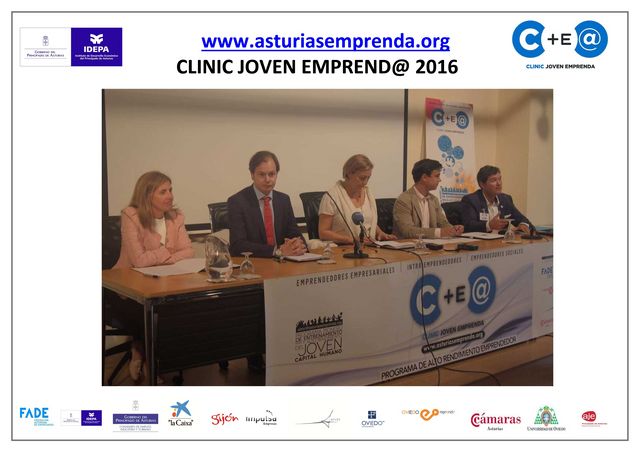 Asturias joven emprenda Acto Oficial