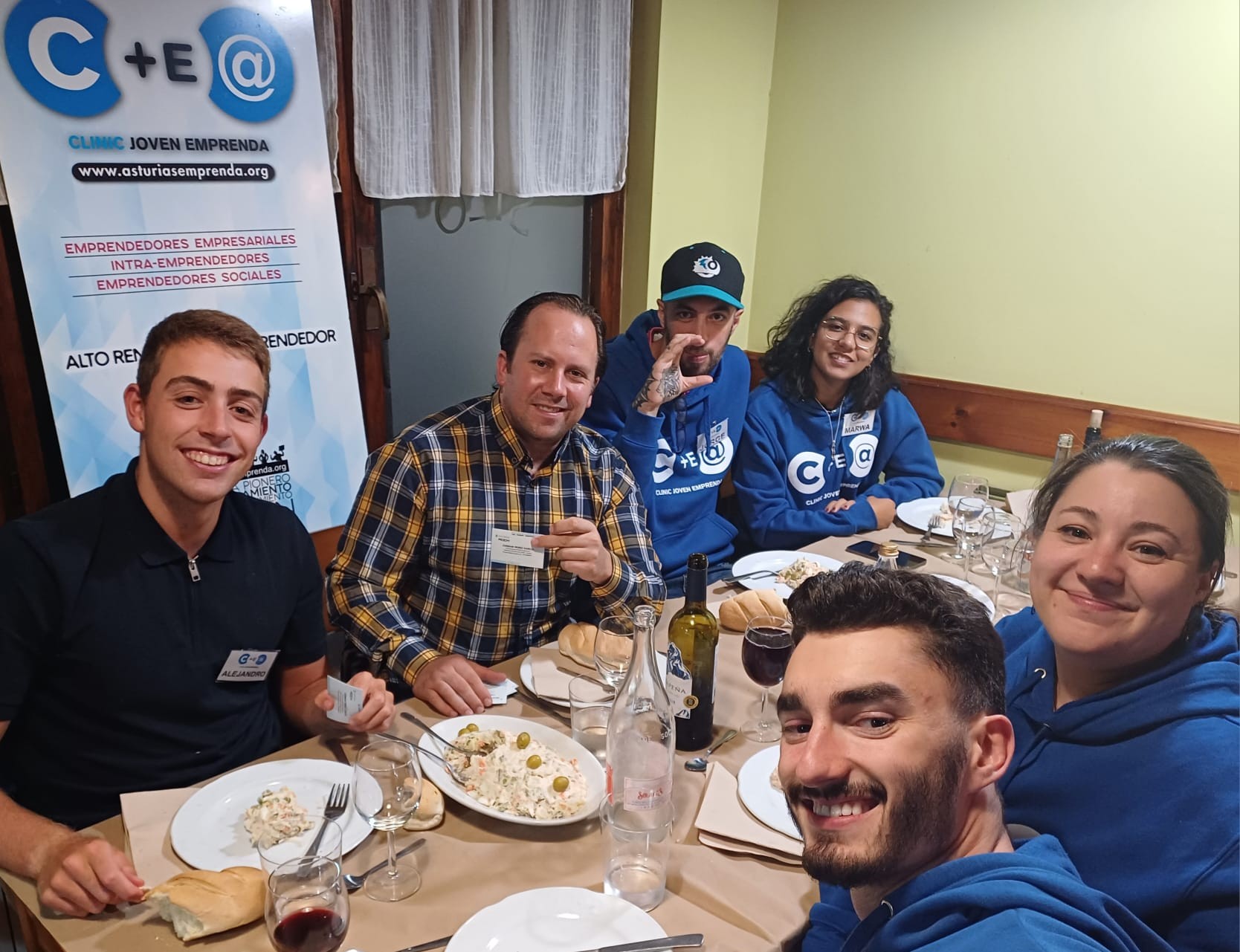 Asturias joven emprenda Cena