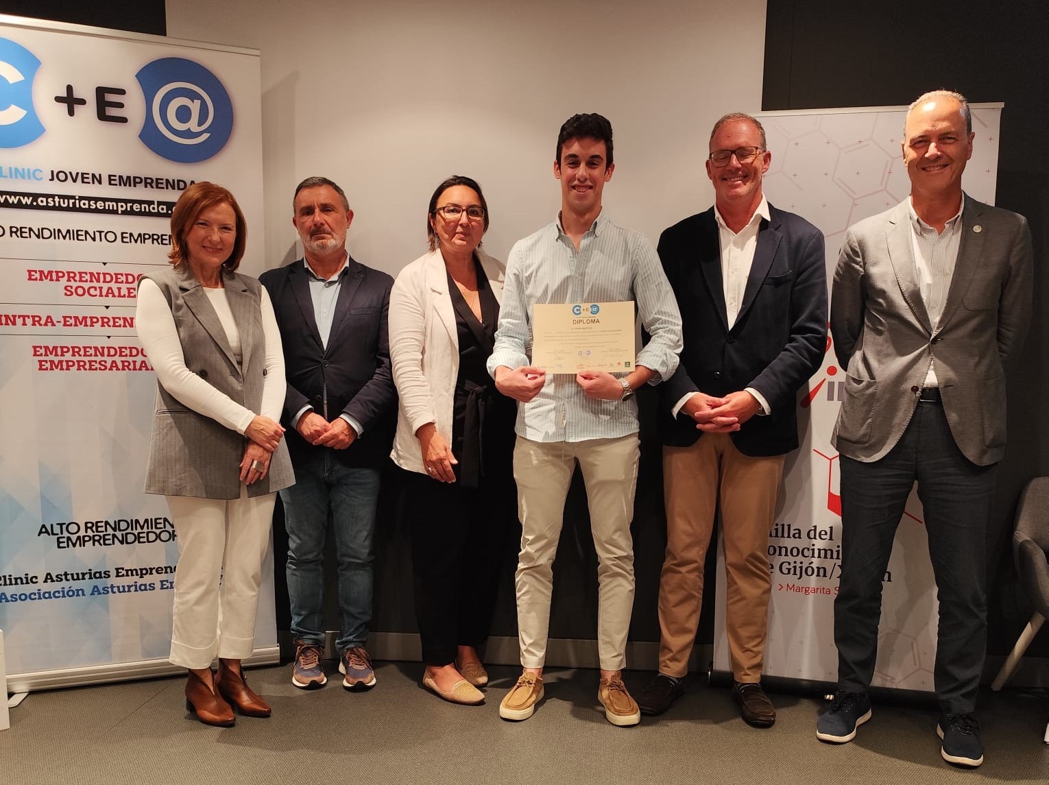 Asturias joven emprenda Diplomas