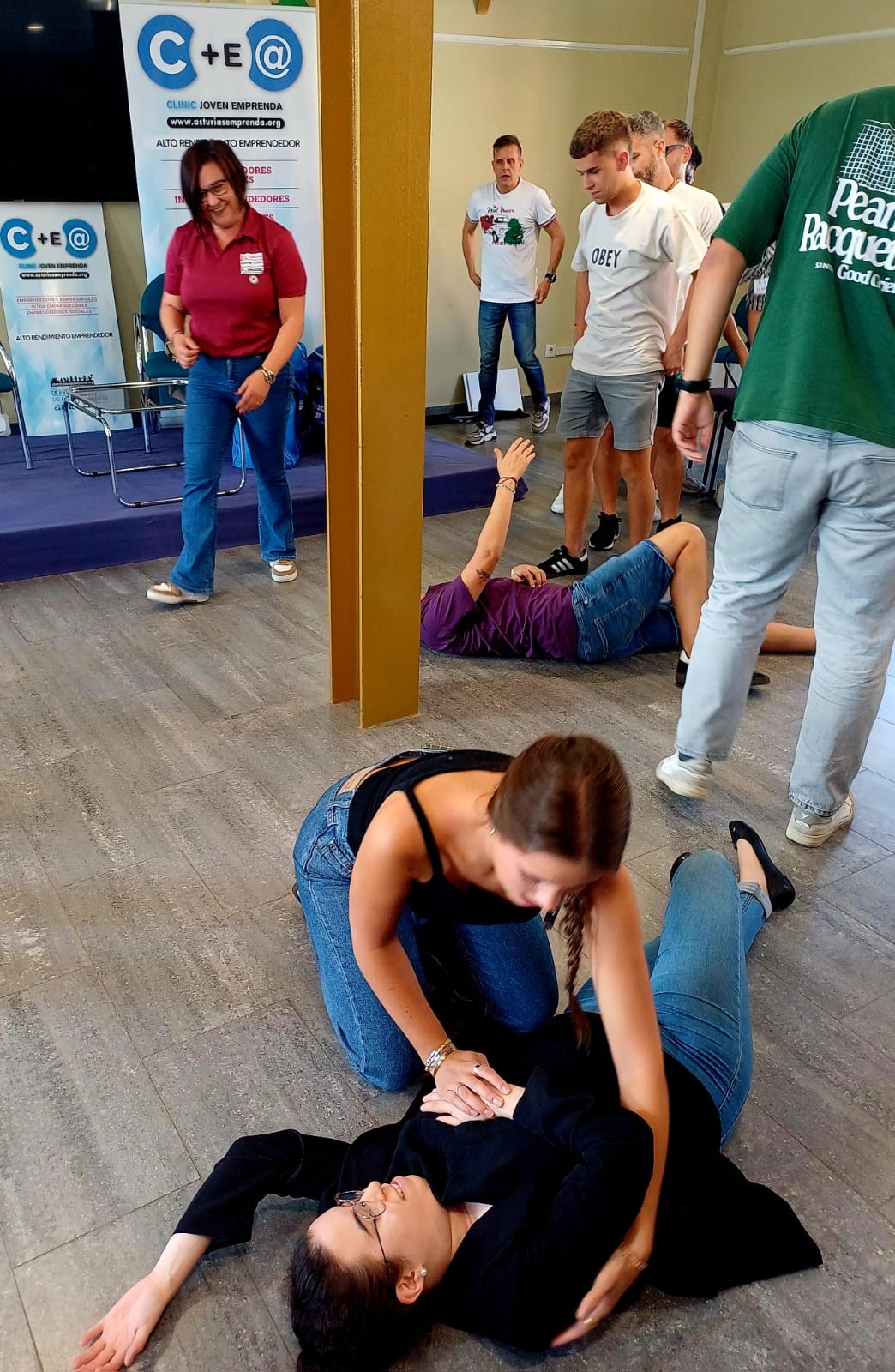 Asturias joven emprenda Primeros auxilios