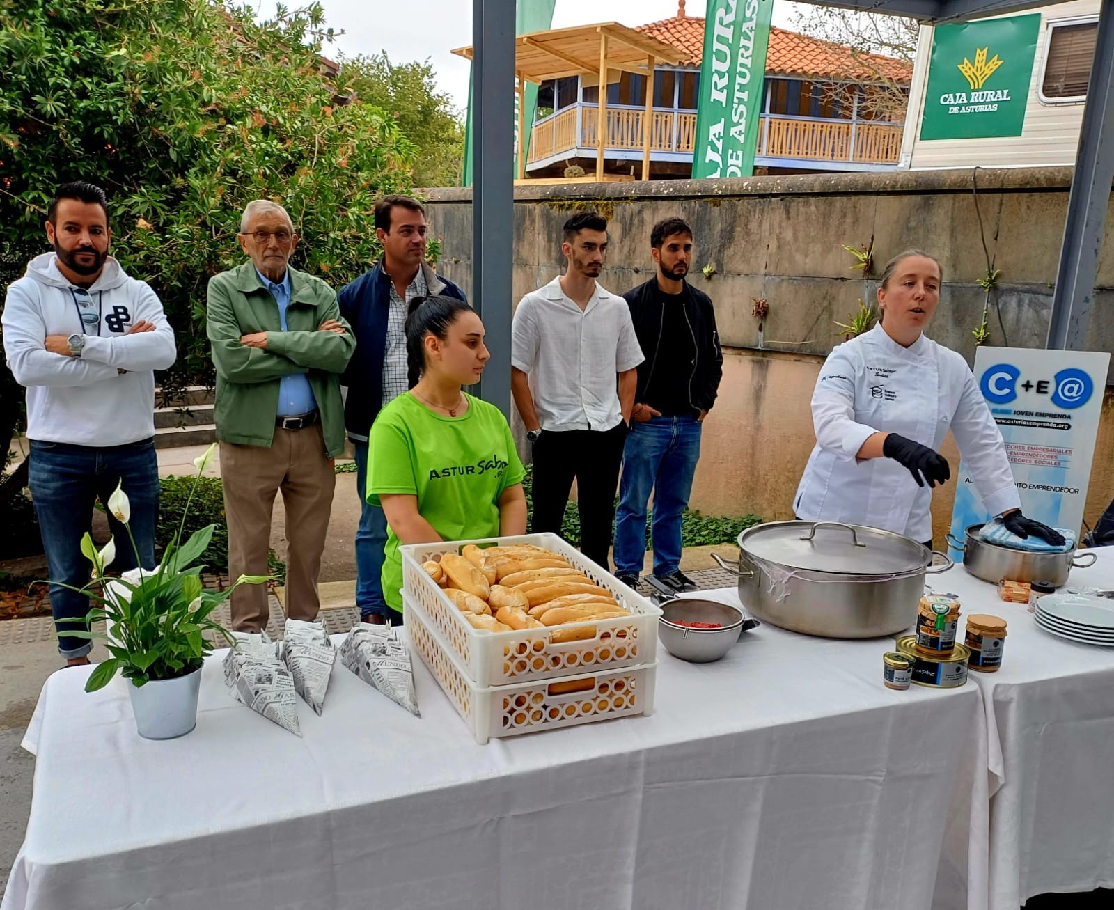 Asturias joven emprenda Comida Jardín Botánico